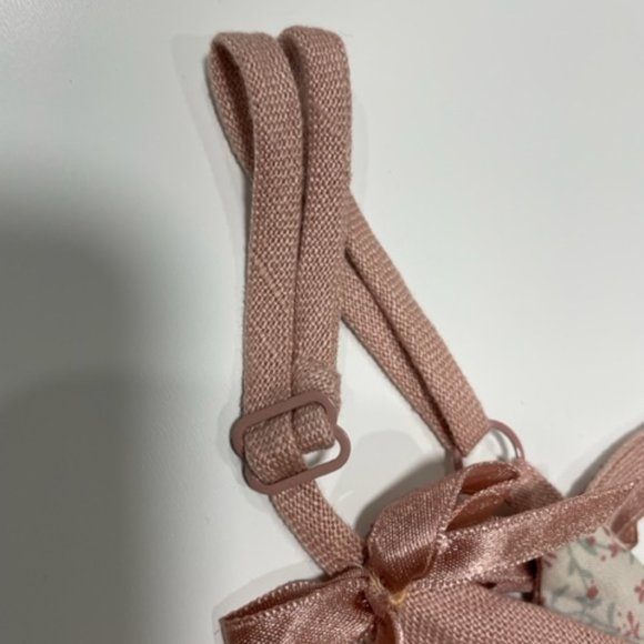 BIANCA NYGARD | Soft Pink 100% Linen Fully Lined Dress ~ BNWOT ~ Size 14 - Picture 4 of 16